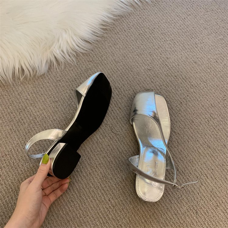 Xăng đan Mũi Vuông Thời Trang Dành Cho Nữ