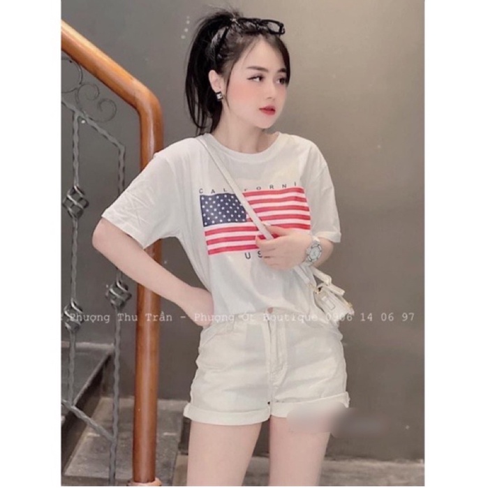 Áo thun giấy fom rộng