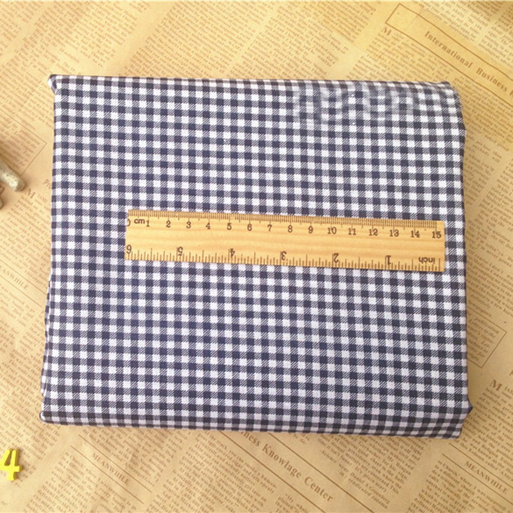 Vải cotton họa tiết sao, chấm bi dùng làm thủ công