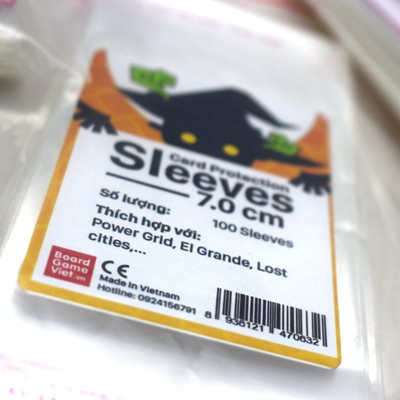 Sleeves - Bao kiếng bọc lá bài nhiều kích cỡ - 100 cái - bảo vệ thẻ bài, kpop idol, sưu tầm, lomo card, TCG, card bo góc