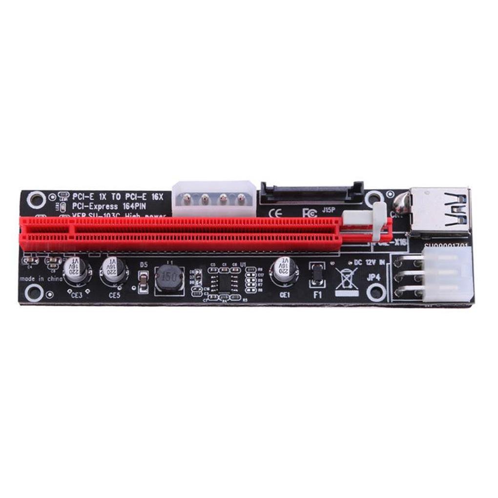 Bảng Mạch PCI-E Mở Rộng PCI-E 1x Sang 16x USB 3 0 GPU Với Nhiều Giao Diện Khác Nhau