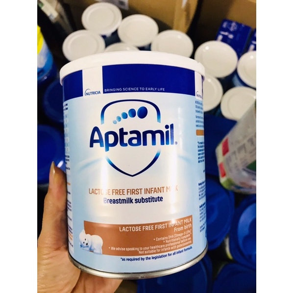 Aptamil lactose free 400g Nội địa Anh (đủ bill)