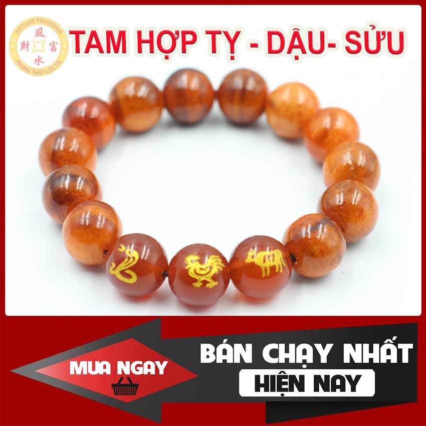 Vòng tay Tam hợp Tỵ - Dậu - Sửu