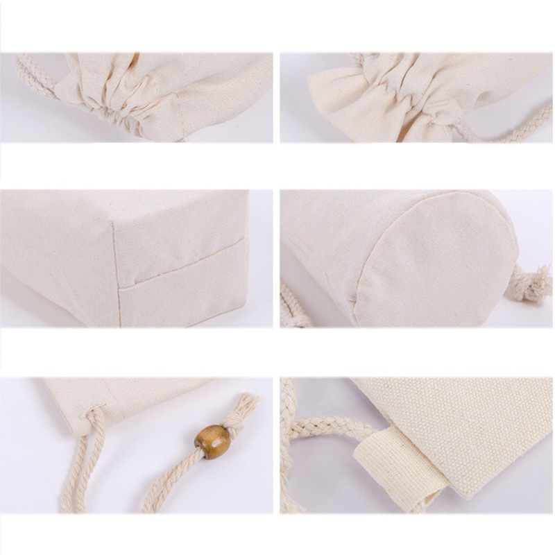 Túi Dây Rút Đựng Kẹo Bằng Cotton Có Thể Tái Sử Dụng