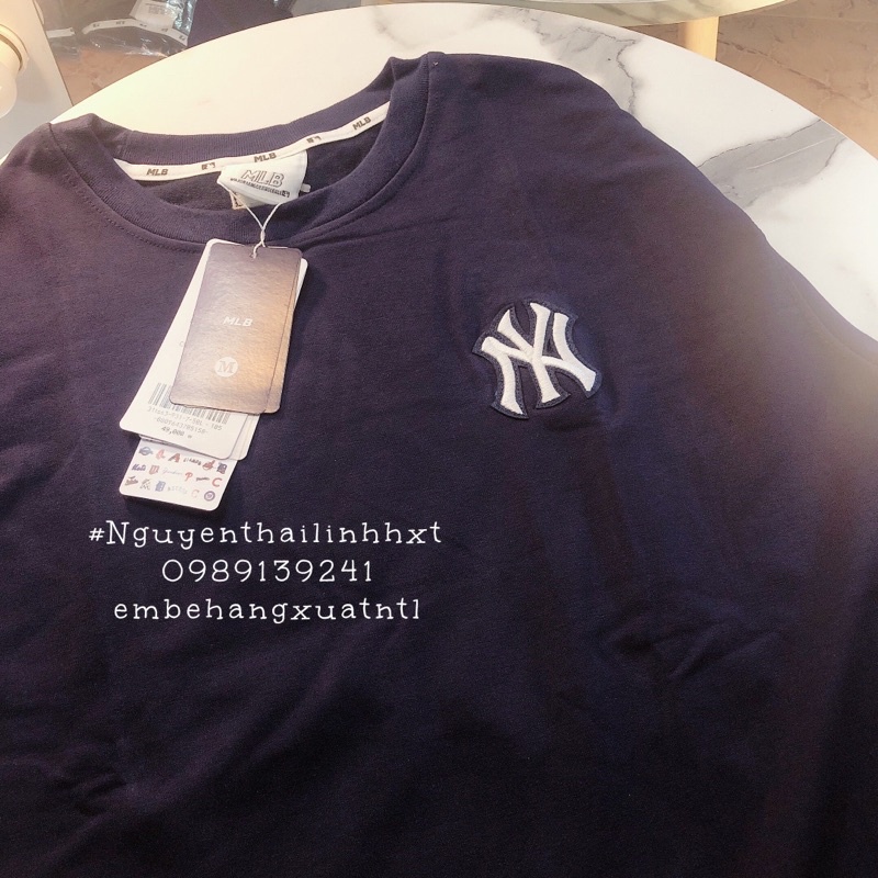 Áo thun nỉ sweater Ny Mlb Paisley | BigBuy360 - bigbuy360.vn