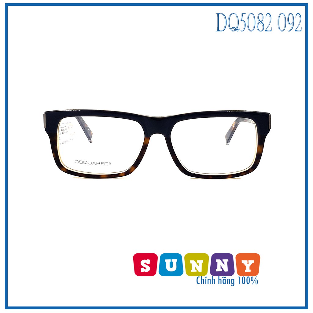 Gọng kính cận DSquared2 DQ5082 - bảo hành vĩnh viễn, sp chính hãng 100%, thiết kế dễ đeo bảo vệ mắt