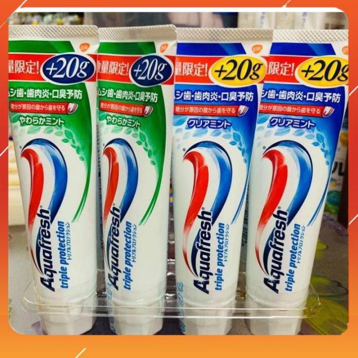 Kem đánh răng Aquafresh Nhật [FREE SHIP_AUTH]180g phiên bản nhiều gam nhất