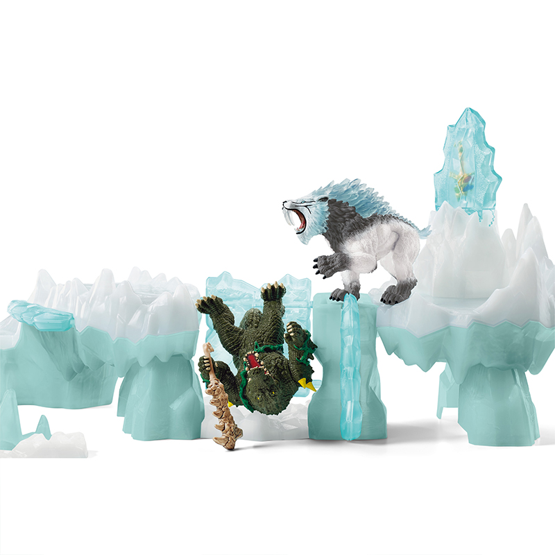 Đồ Chơi Mô Hình SCHLEICH Trận Chiến Pháo Đài Băng Eldrador 42497