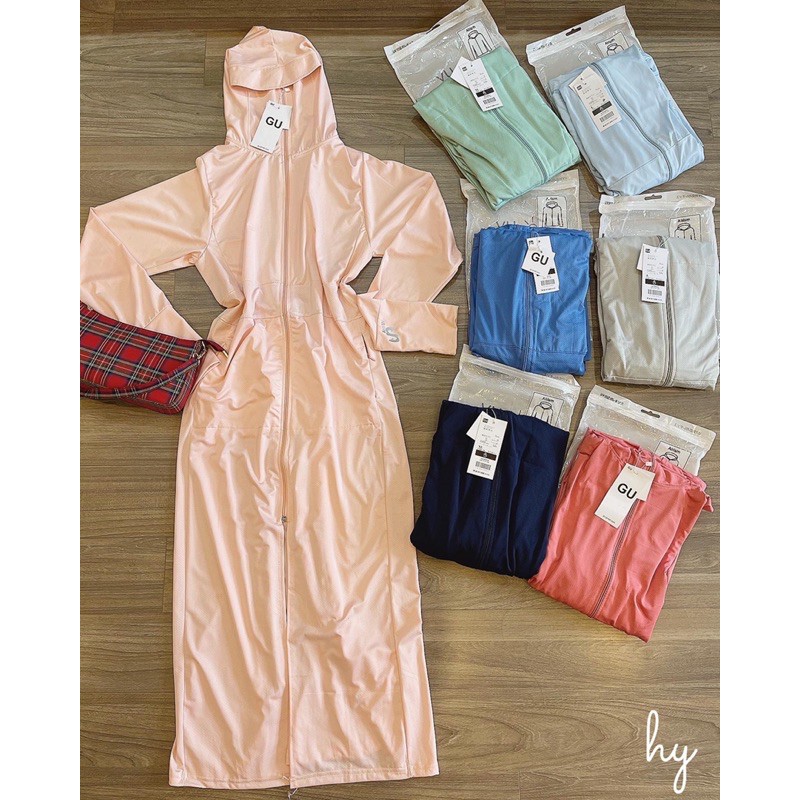 Áo nắng gu dáng dài