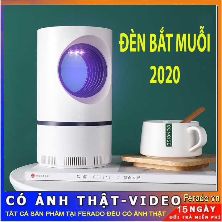 đèn bắt muỗi thông minh thế hệ mới bắt muỗi hiệu quả 2020