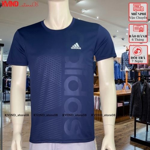 ⭐ Áo Thun Nam Áo Thể Thao Nam Vân Chìm 3d 6 màu Chất Liệu Thun Lạnh _KVINDstore08