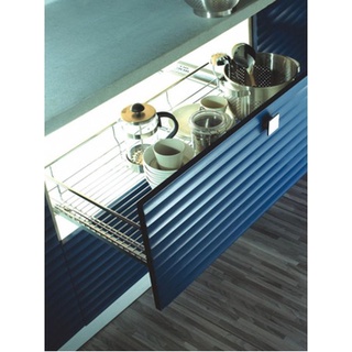 Rổ đựng xoong nồi Higold inox 304 ray giảm chấn