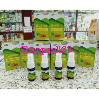 Xịt họng thảo dược Eugica, giúp hỗ trợ giảm ho, viêm họng