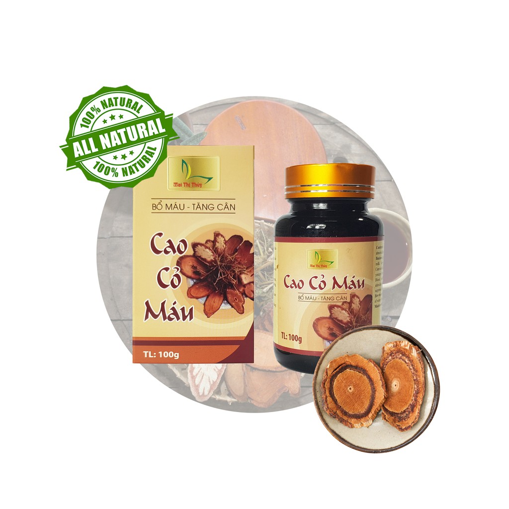 Cao Cỏ Máu Nguyên Chất Mai Thị Thủy 100g