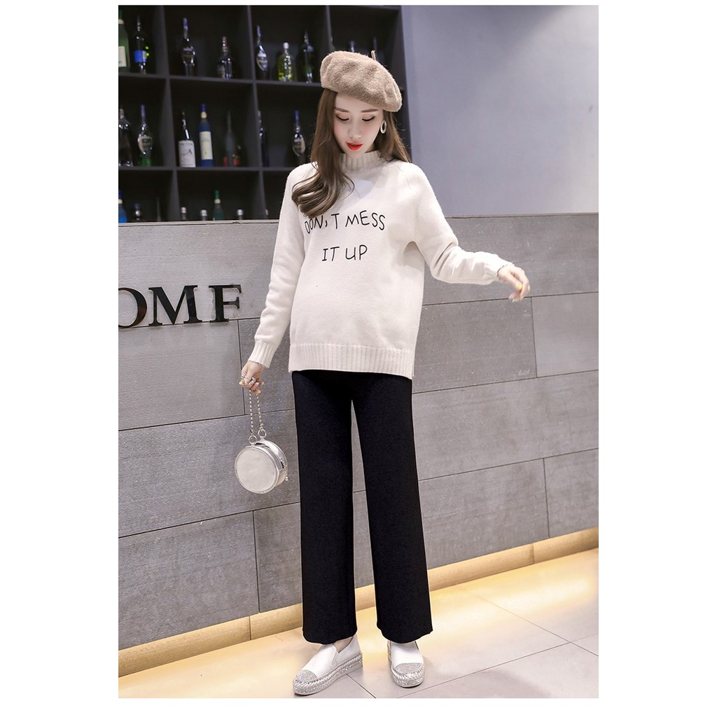 Quần DẠ TĂM Bầu Xinh Q0115