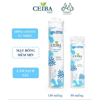 Bông Tẩy Trang Ceiba 100% Chất Liệu Cotton