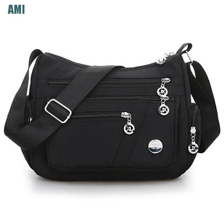 Túi Xách Đeo Chéo Nữ Vải Dù Sz 28cm To Rộng Nhiều Ngăn Chống Thấm Cao Cấp Rẻ Đẹp - A&ESHOP 8989079