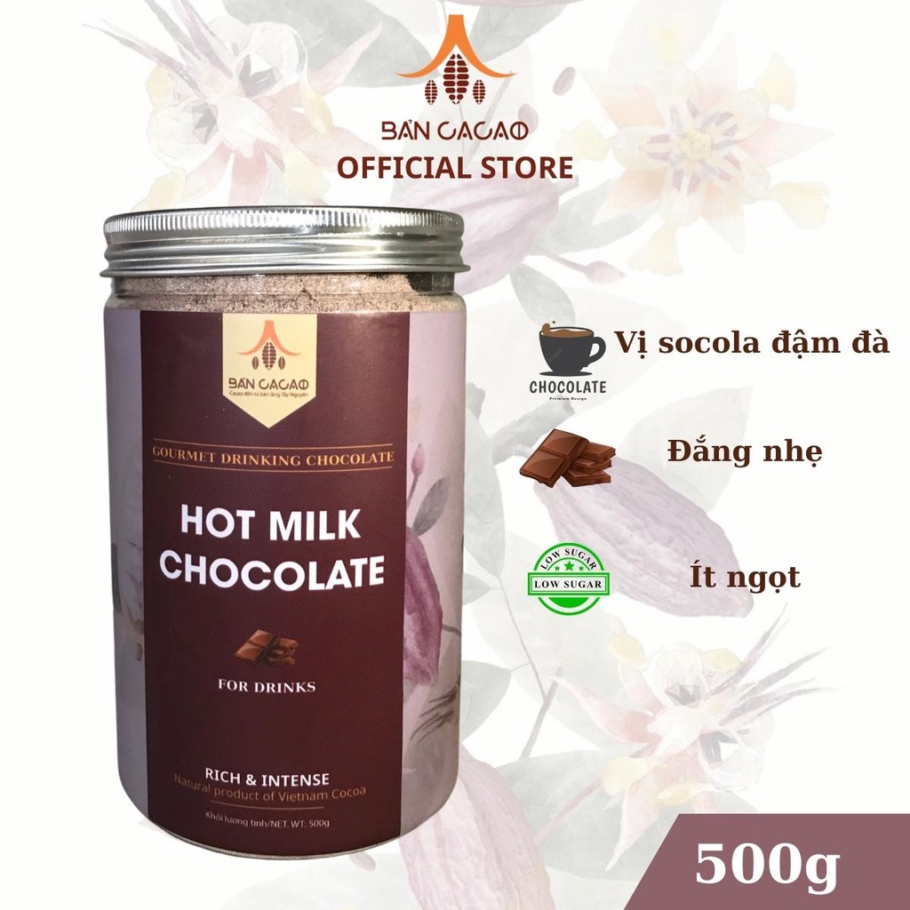 Bột socola nóng - Cacao sữa Bản cacao - Hot milk chocolate thumbnail