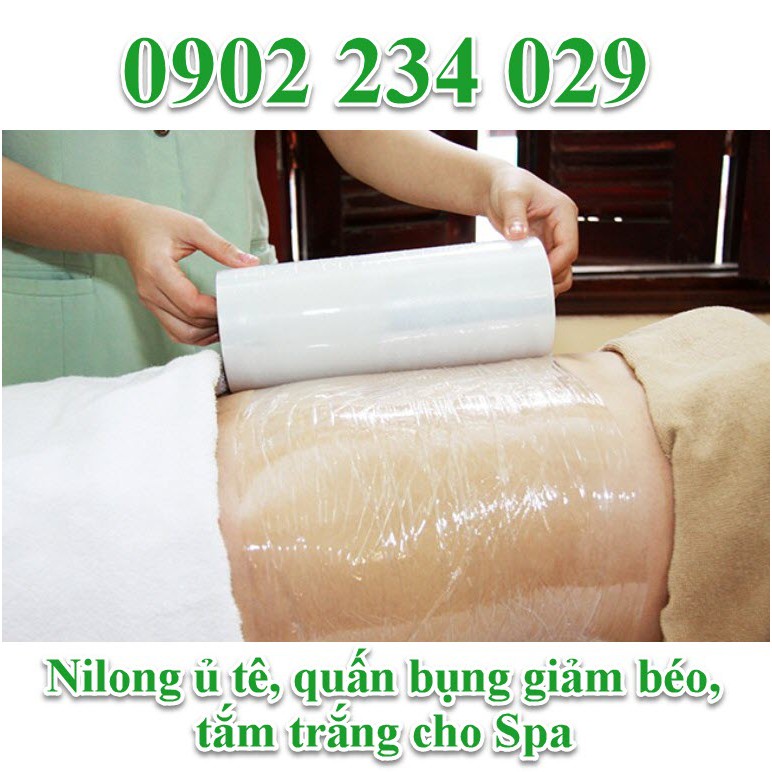 Màng ni lông ủ tê, quấn bụng giảm mỡ, tắm trắng