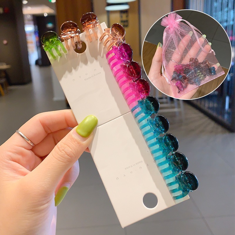 Set 12/24 Kẹp Tóc Mini Thời Trang Hàn Quốc Cho Nữ