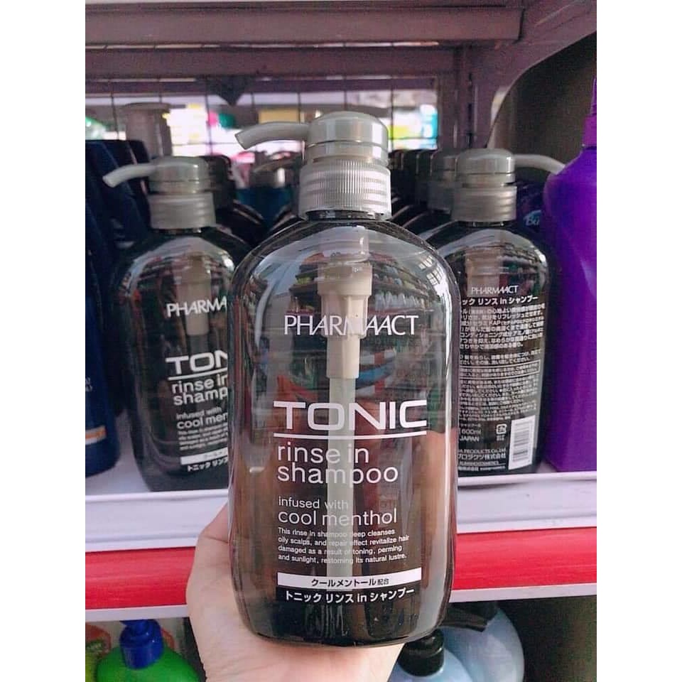 Dầu gội dành cho Nam Tonic Pharmaact 600ml nhật bản