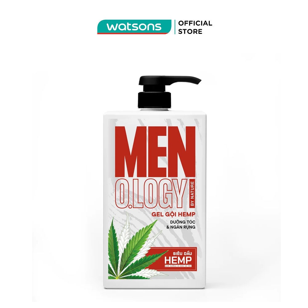 Gel Gội Menology Hemp Dưỡng Tóc Và Ngăn Rụng 630ml