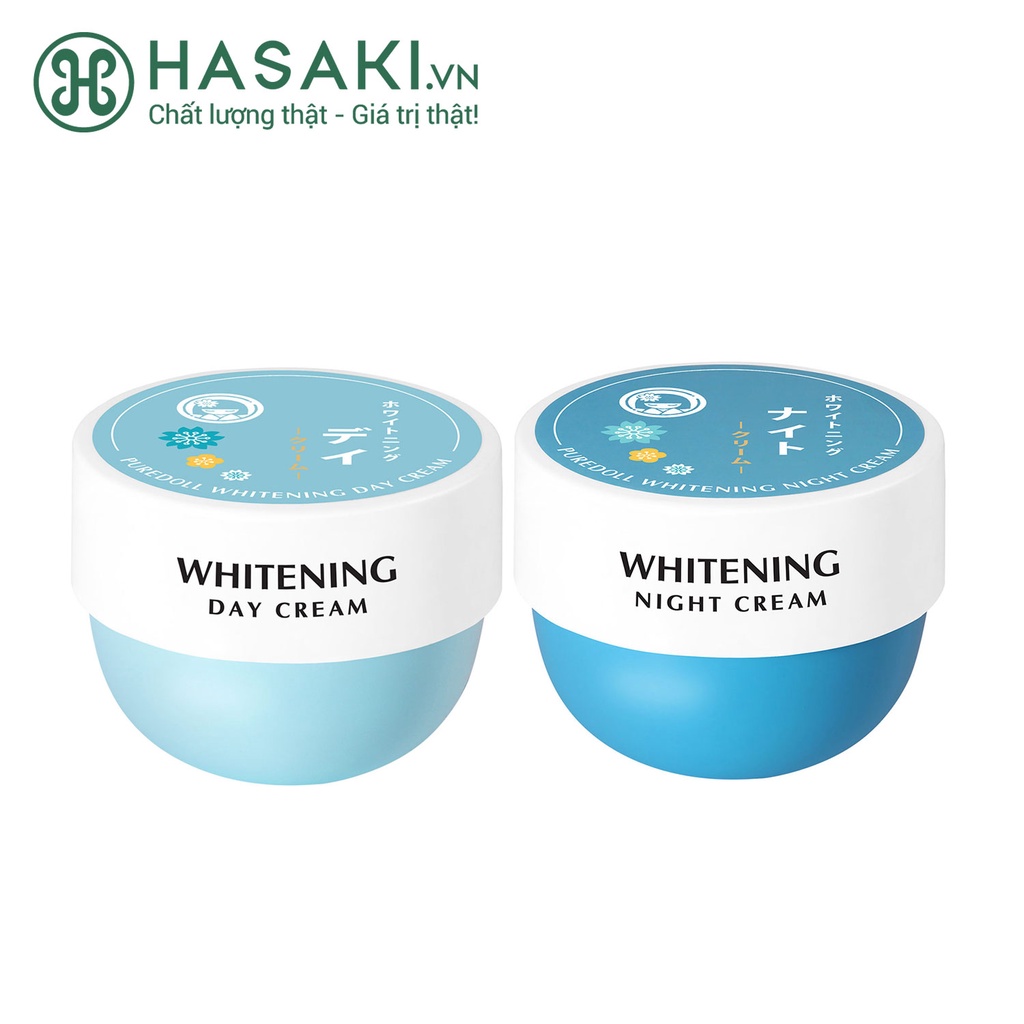 Kem Dưỡng Hasi Kokeshi Làm Sáng Da Puredoll Whitening Cream 30g
