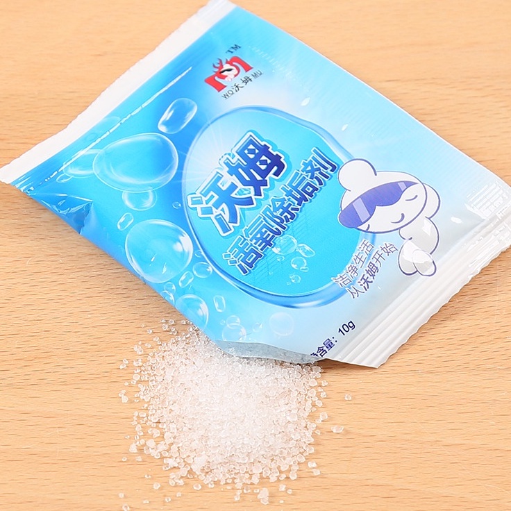 Set 3 gói bột khử cặn bình nước, ấm nước siêu sạch