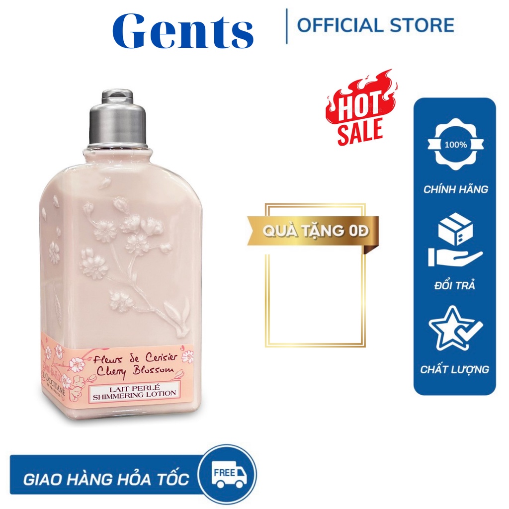 Sữa dưỡng thể hoa anh đào Loccitane Cherry Blossom Body Lotion 250ml GentsOfficialStore