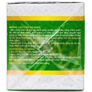 Trà Giảo Cổ Lam Tuệ Linh (giúp giảm mỡ máu ,giảm cholesterol toàn phần)
