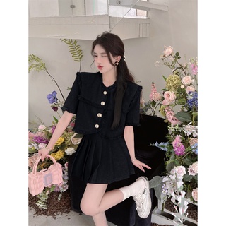 (ORDER) Set trang phục tweed tiểu thư cao cấp