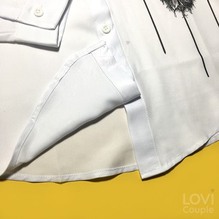 ÁO ĐÔI - Áo Sơ Mi Cặp Diện Siêu Chất SMC84 - LoviCouple - Có FeedBack