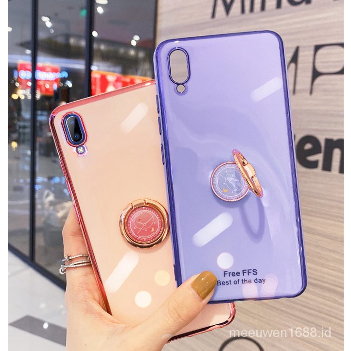 Ốp Điện Thoại Silicon Mềm Có Giá Đỡ Cho Vivo Y91C Vivo Y91C