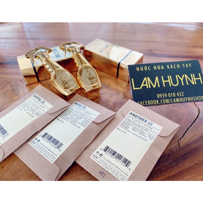 Nước hoa mini MOSCHINO GOLD FRESH 5ml