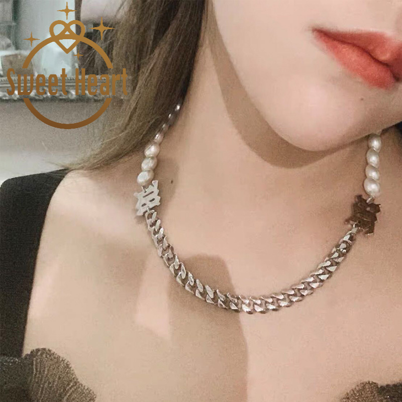 Vòng Cổ Bằng Kim Loại Thiết Kế Cá Tính Cho Phái Nữ