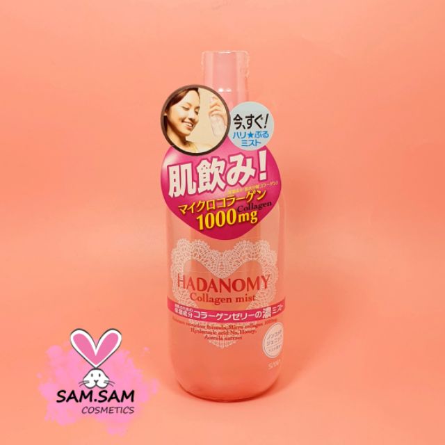 Nước hoa hồng Hadanomy Collagen Mist