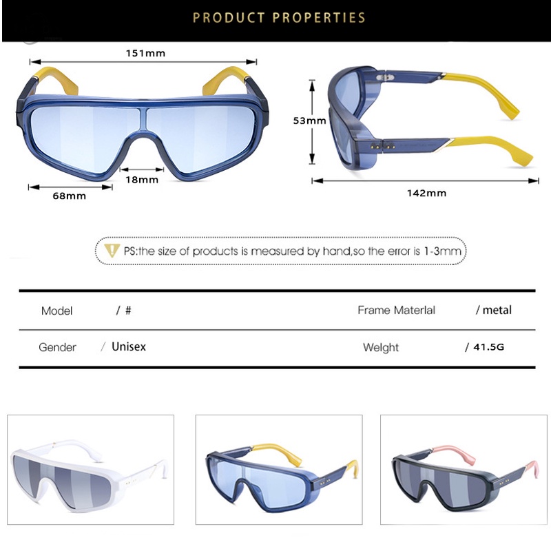 Kính mát thể thao chống gió thời trang cho nam và nữ