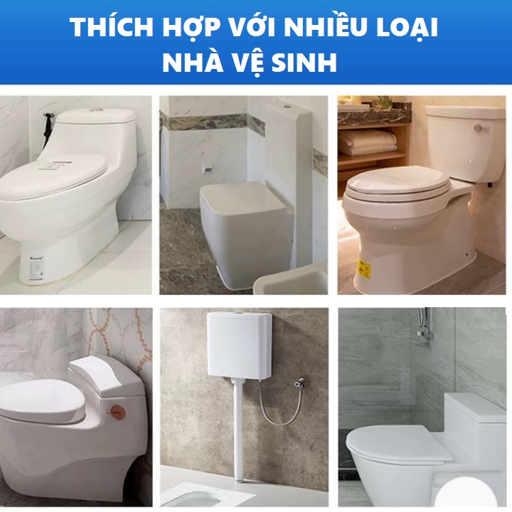 Lọ thả bồn cầu khử mùi diệt khuẩn, chai tẩy bồn cầu nhiều mùi tùy chọn