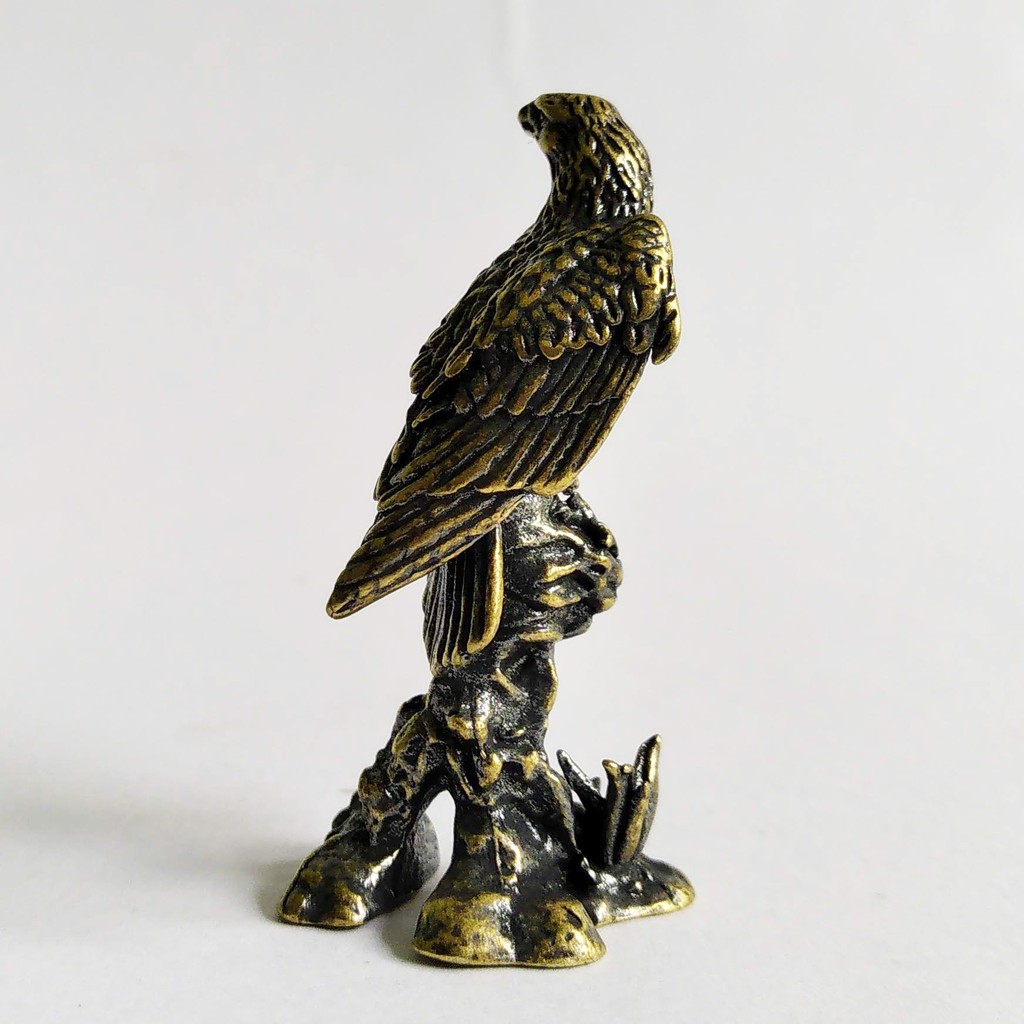 Đại bàng mini bằng đồng giá rẻ làm phụ kiện tiểu cảnh, phụ kiện bàn trà, trang trí bonsai | BigBuy360 - bigbuy360.vn