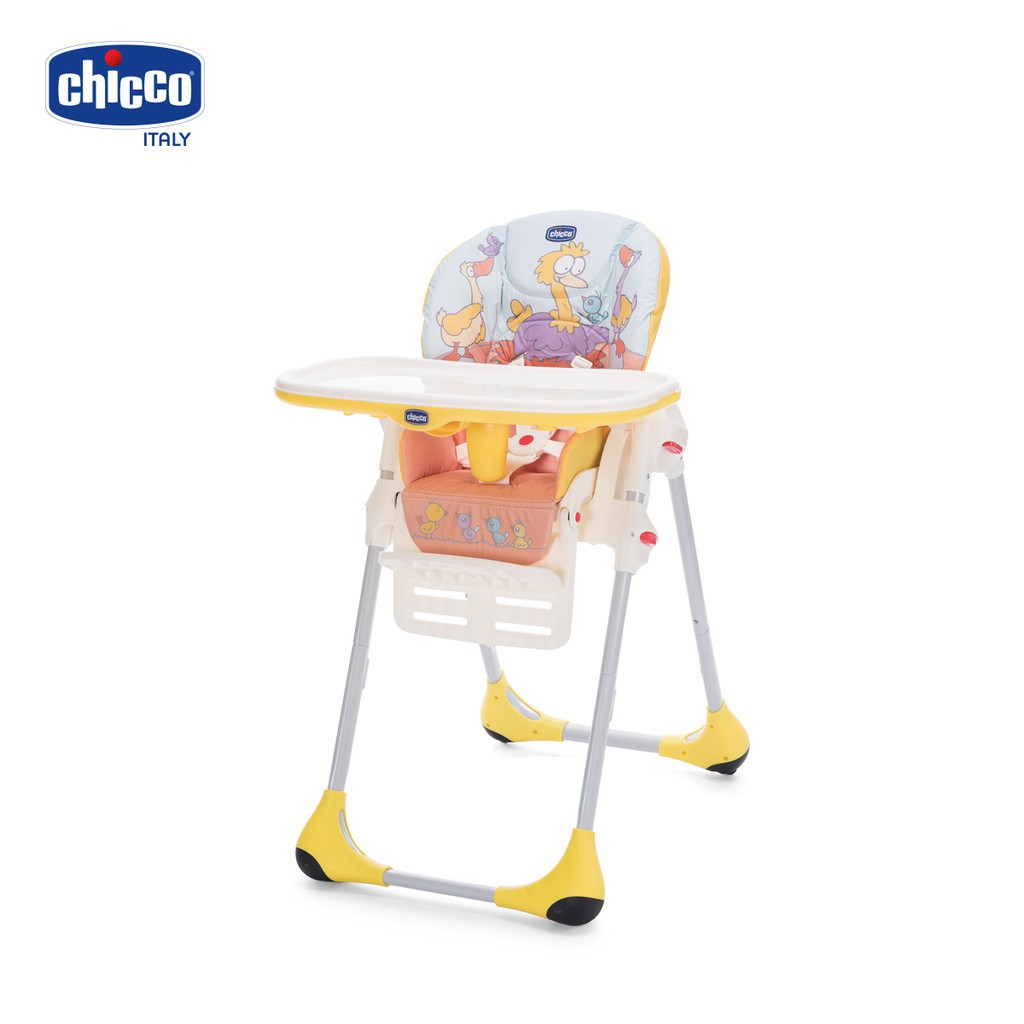 Ghế ăn Chicco Polly Vịt con 2W