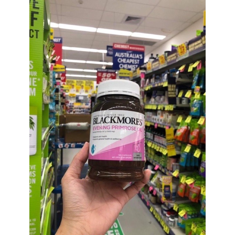 Tinh Dầu Hoa Anh Thảo Blackmore Evening Primrose Oil (190 viên)