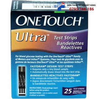 Que thử đường huyết OneTouch Ultra 2