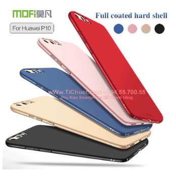 Ốp lưng Huawei P10 nhựa cứng màu phủ nhung mịn