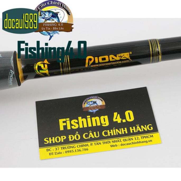 Cần Câu Siêu Bạo Lực Pioneer Black Gold - Nhấc Bổng 6kg tải cá 15-17kg - 2m4 - 2m7 - 3m docau1989