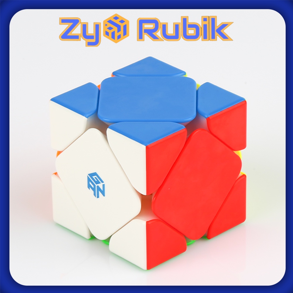 [Rubik skewb] Rubik Biến thể Rubik Gan Skewb M Stickerless có nam châm sẵn - ZyO Rubik