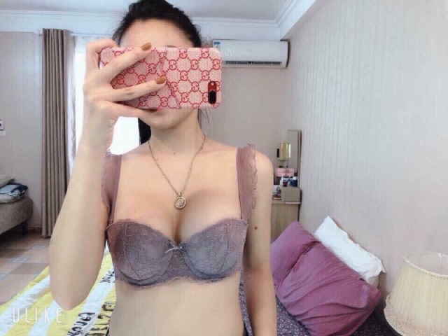Bộ đồ lót B001 Cenka bèo mút xoài có gọng đệm vừa