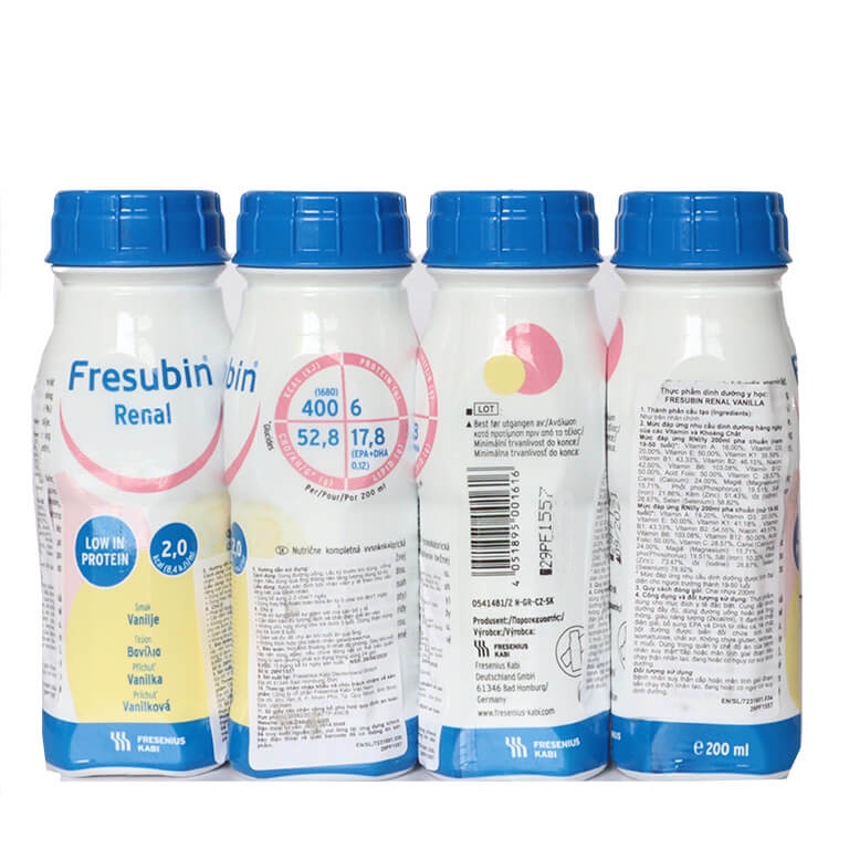 Sữa Fresubin Renal Cho người bênh thận