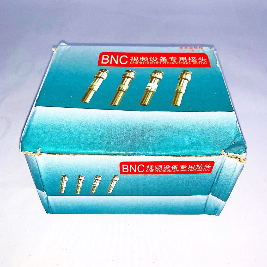 Hộp 100 BNC Lò xo loại tốt lõi đồng, không chờn gen, không toét ốc