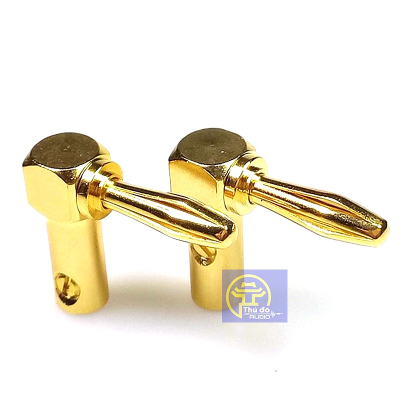 Jack loa bắp chuối vuông góc - Jack bắp chuối 4mm loại tốt