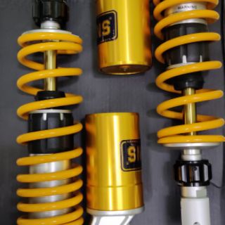 Phuộc nhún sau Ohlins bình dầu ( phuộc xe ga AB Novo NVX ....)